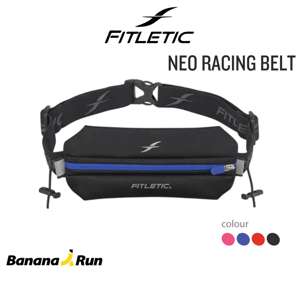 Fitletic Neo Racing Running Belt กระเป๋าคาดเอว ติดเบอร์วิ่งได้ ออกกำลังกาย