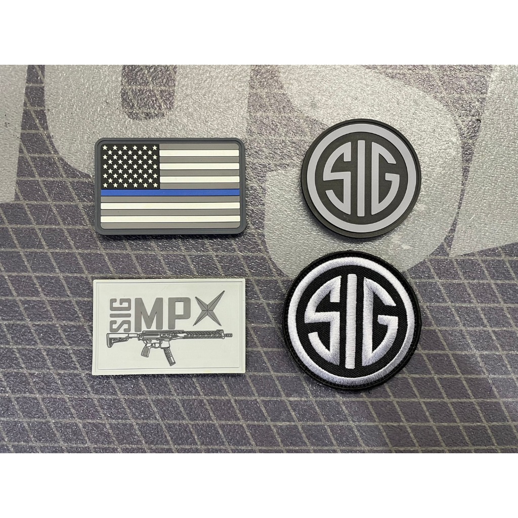 อาร์มติดเสื้อกระเป๋า Sig Sauer Patch V.1