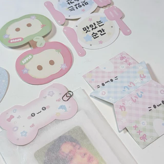 [พร้อมส่ง]คลิปหนีบกระดาษลายหัวใจ แพ็ค10ชิ้น