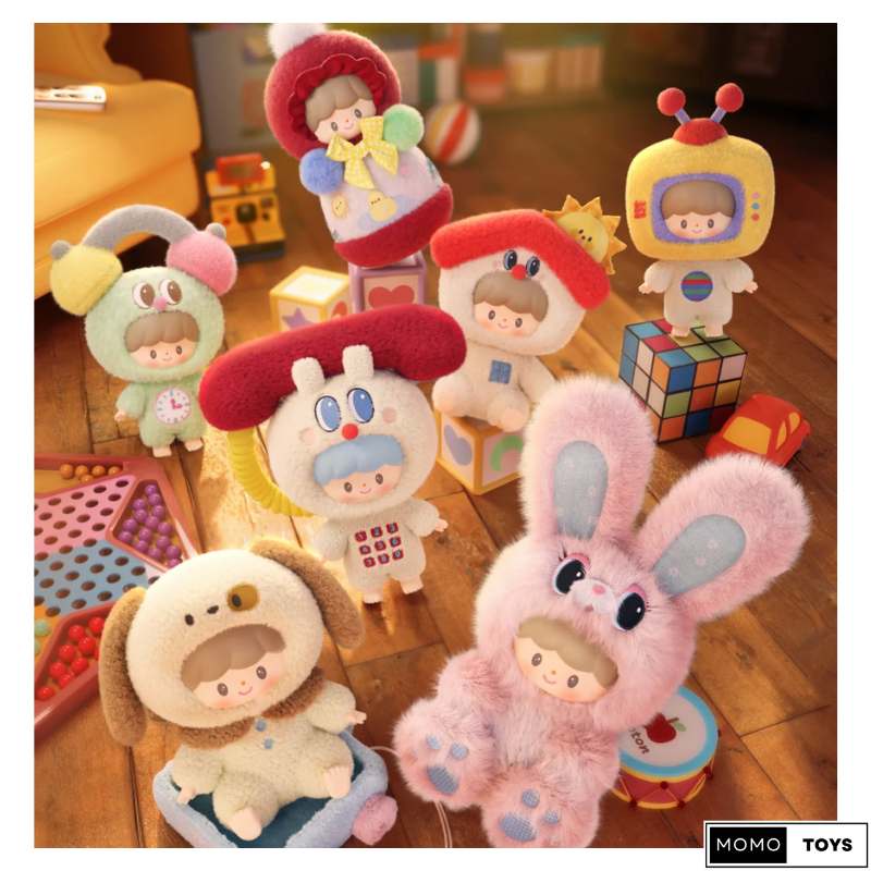 🔴จุ่มเดี่ยว🔴🔥โค้ดแฟชั่นลด30%🔥พร้อมส่งในไทย🔥Zzoton TV  zZoton Retro toys Series พวงกุญแจ
