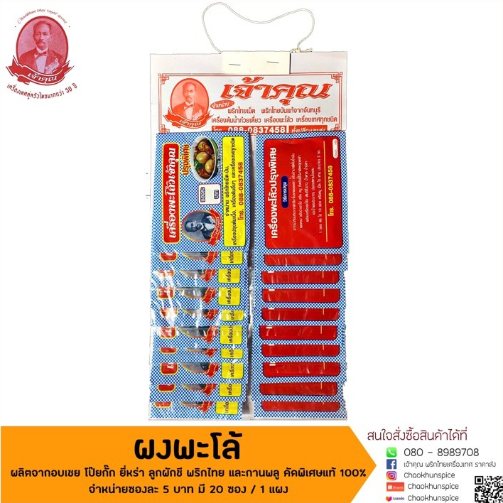 เครื่องเทศ : ผงพะโล้ • เจ้าคุณเครื่องเทศ