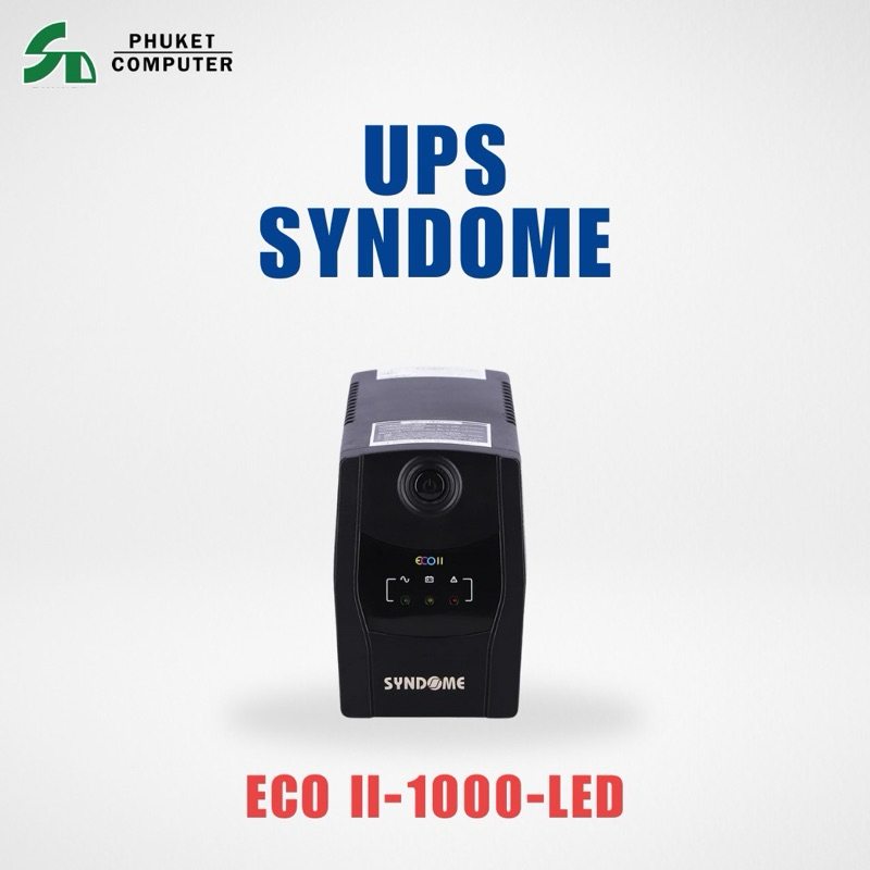 UPS 1000VA SYNDOME Eco II-1000-LED