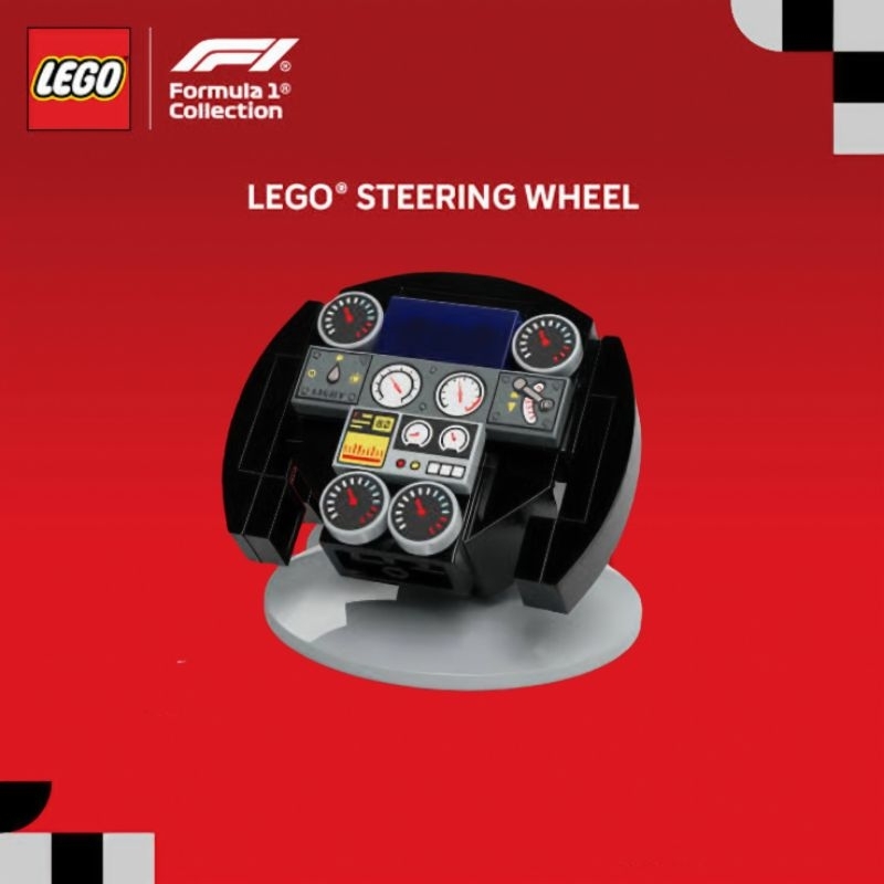 Lego F1 Steering Wheel (F1 Speed Champion)🇹🇭[พร้อมส่ง]🇹🇭