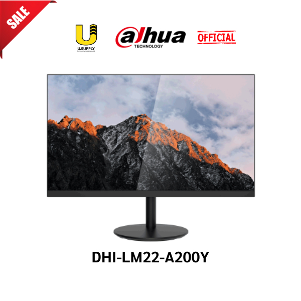 [7.25]มีส่งด่วน!! DHI-LM22-A200Y ขนาดจอ 22 นิ้ว Monitor จอคอม จอมอนิเตอร์ / VA FHD 100Hz รับประกันศู