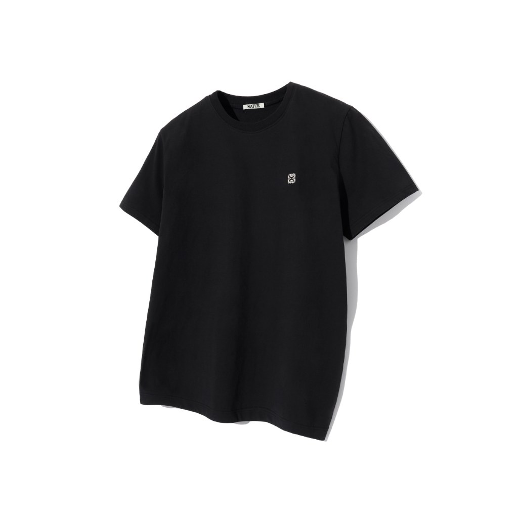 SATUR เสื้อยืด รุ่น All Day Supima Comfort Black