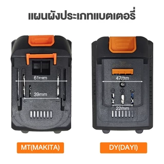 Tigron 12V/16.8V/21V แบตเตอรี่ Makita เหมาะสำหรับเลื่อยไฟฟ้า สว่านไฟฟ้า เครื่องเจียรไฟฟ้า และเครื่องมือไฟฟ้า
