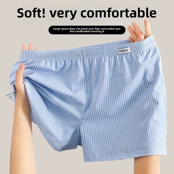 กางเกงบ๊อกเซอร์ Fashion Boxer cotton กางเกงบ็อกเซอร์ผู้ชาย ของแท้ สีแบบตามภาพ รับประกันคุณภาพ ยืดได้ใส่สบาย(Fashion)