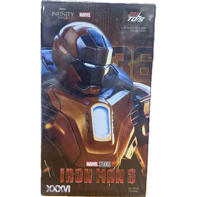 🔥แท้พร้อมส่งจากไทย🔥Model Ironman Mark 36 ZDTOYS สูง 14-15เซ็น