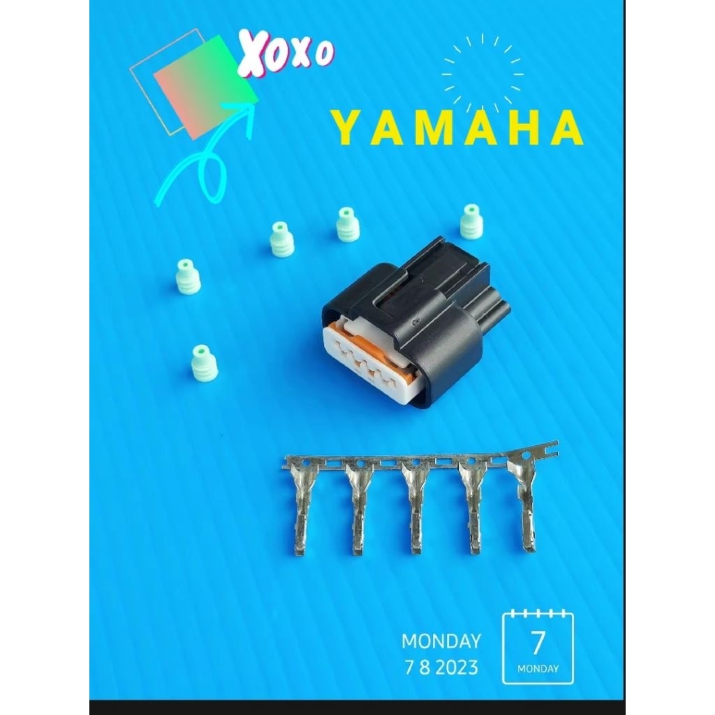 ปลั๊กMaqsเซ็นเซอร์TPSรถมอไซค์YAMAHAรุ่นMio,N-Max,Aerox,R15(บรรจุ1ชุดตามรูป)