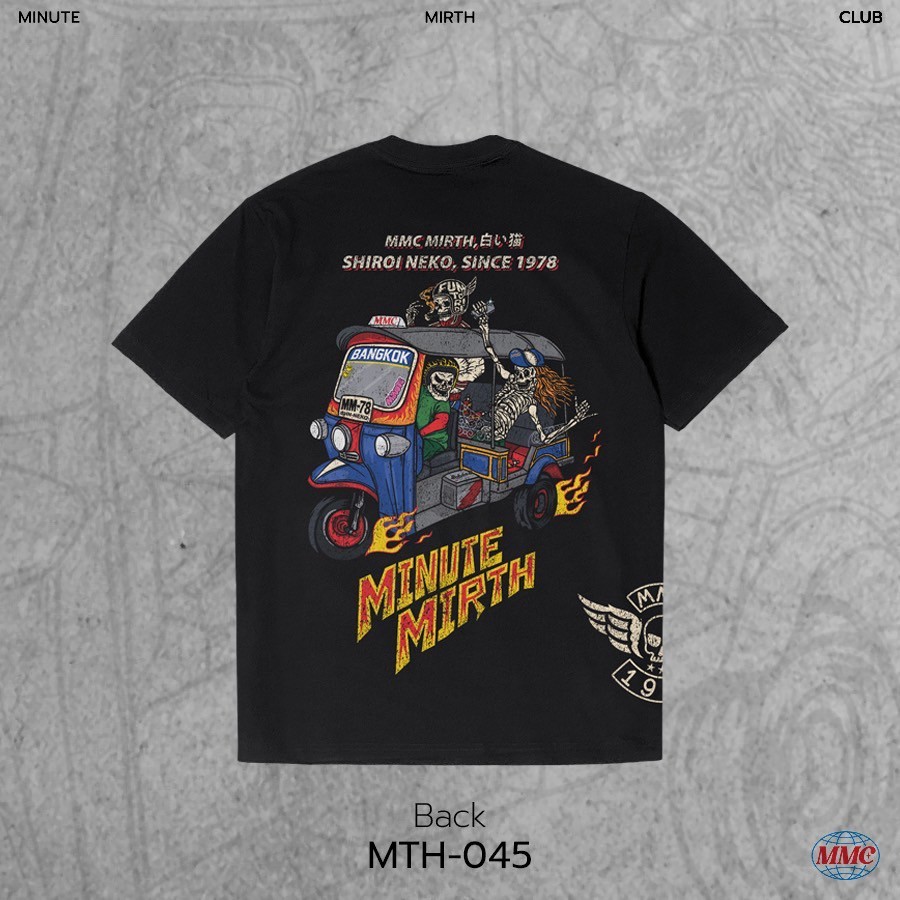 Power7 x Minute Mirth เสื้อยืดสตรีทแฟชั่น คอลเลคชั่นใหม่จากแบรนด์ Minute Mirth (MTH-045) — صورة 4