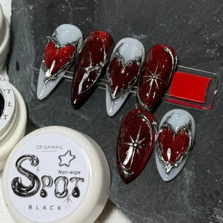 สปอทเจล 3Dขัดผง OR•GA•NAIL แบบกระปุก 2 สี Spot Gel non wipe ทำงานดีไซน์ เนื้อหนืด พร้อมส่ง
