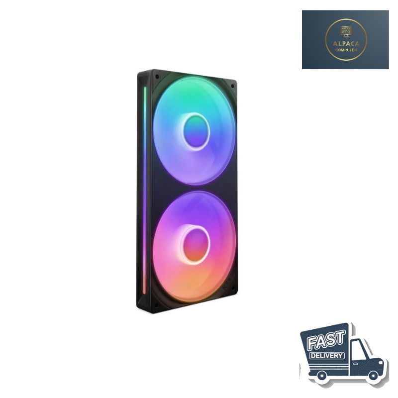 NZXT F240 RGB CORE BLACK : RF-U24HF-B1 สินค้าพร้อมส่ง