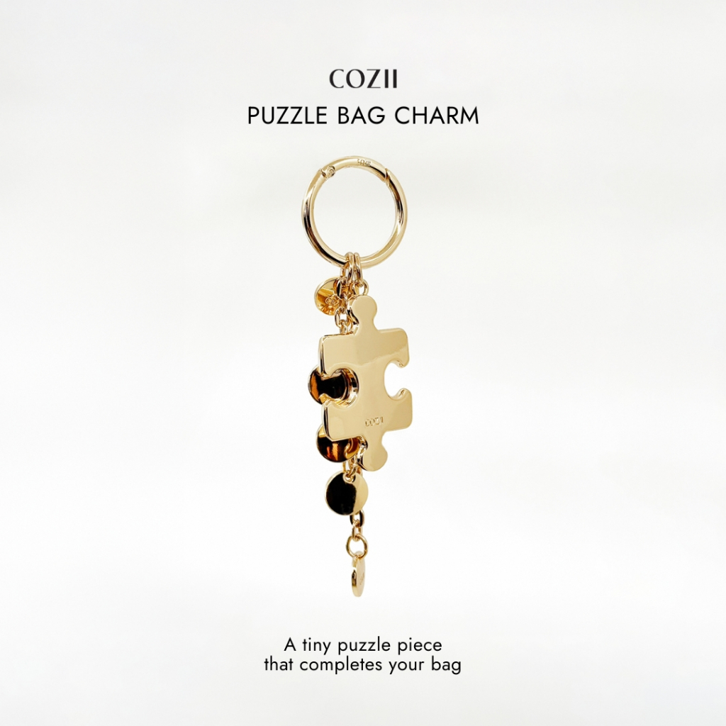 COZII - Puzzle Bag Charm พวงกุญแจจิ๊กซอว์