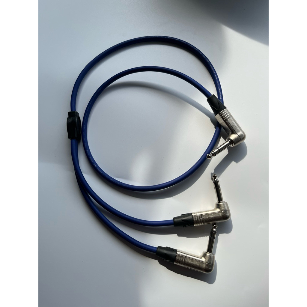 สายy trs 1Lออก2 ตรง/งอ ทำจากสายชีลสเตอริโอของDynacomหัวของLidgeทั้งชุด - รูปที่ 4