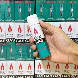 แก๊สบูก้า น้ำหนักรวม 50 กรัม สำหรับไฟแช็ค ปืนจุดเตาแก๊ส ที่ใ…