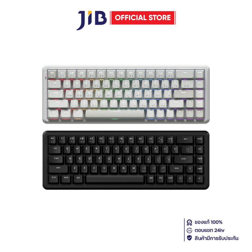 WIRELESS KEYBOARD (คีย์บอร์ดไร้สาย) AJAZZ AK680 MAGNETIC GRAIN SWITCH RGB EN/TH