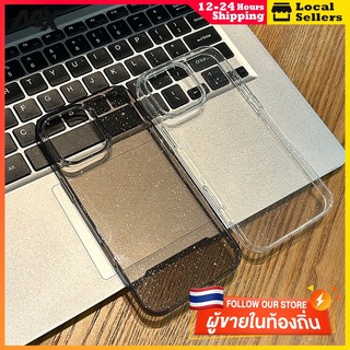 ผงเพชรแผ่นโปร่งใส เทรนด์แฟชั่น for11 12 13 15 14plus 15 pro max XR 12 13pro เคสเกาหลี 6P 7P 8P XS 14Pro 11pro