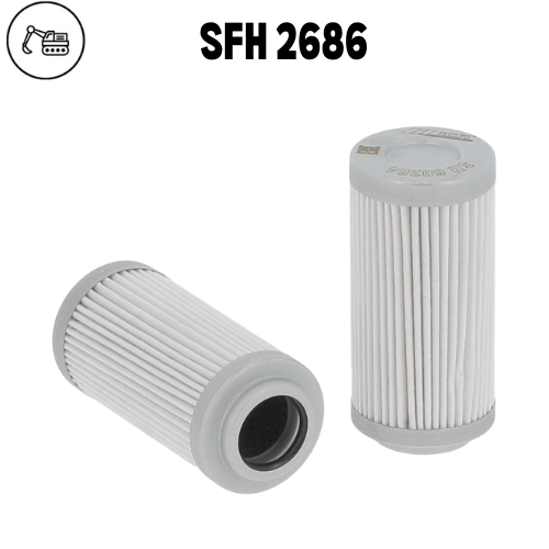 กรองไพล็อต PC200-8 SURE FILTER SFH 2686 ST30813 P502540 P550576 SFH 4135 H-7105 20Y-62-51691 1453268