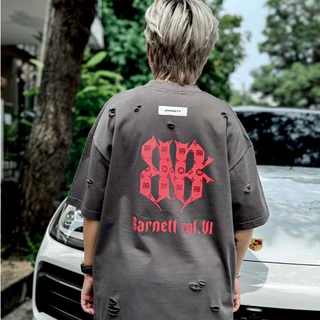 BARNETT A10 แต่งขาด collection6 โอเวอร์ไซส์ คอฟิต ผ้าหนา ใส่สบาย