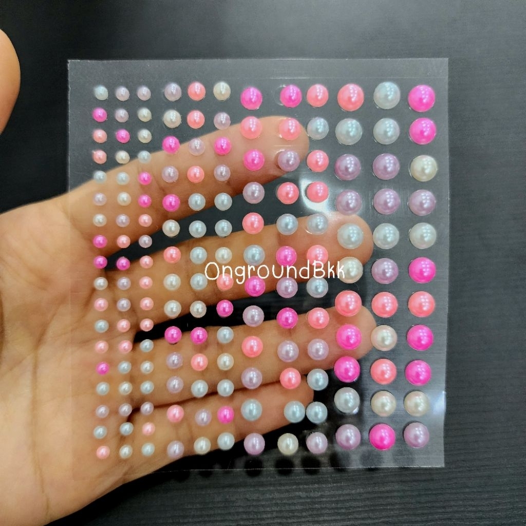 ❤️พร้อมส่งจากกทม สติกเกอร์ติดหน้า สติกเกอร์ตกแต่งใบหน้า เพชรติดหน้า สติกเกอร์DIY สติกเกอร์เพชร - รูปที่ 6