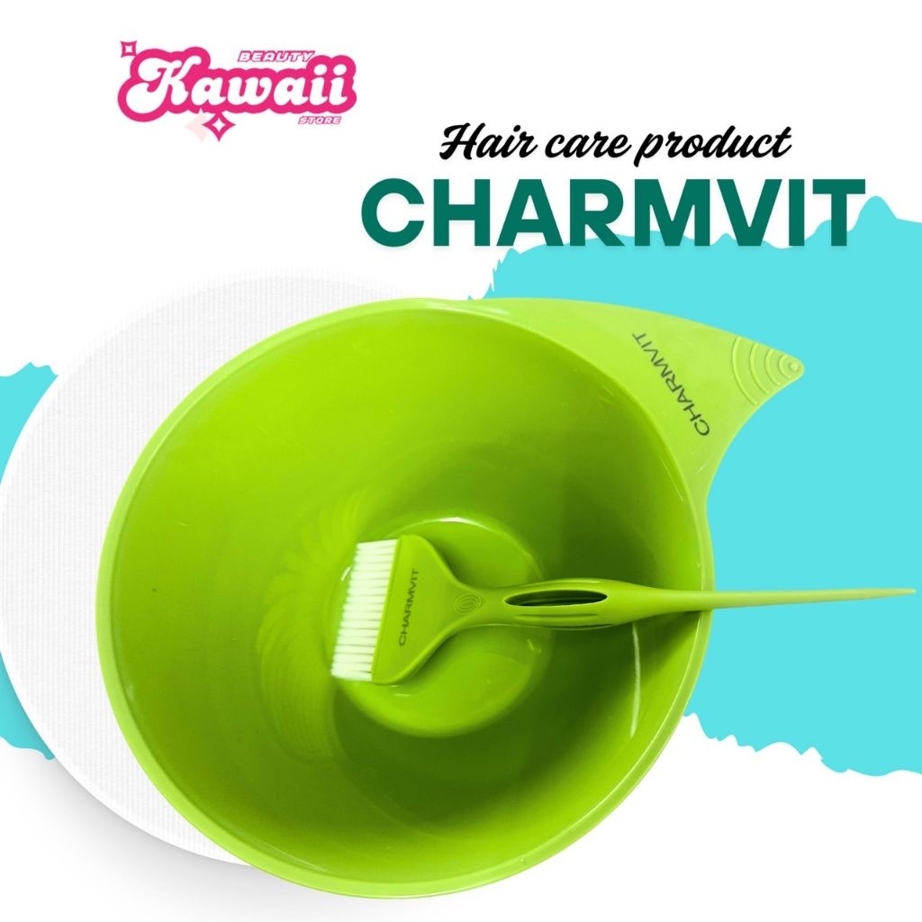 Charmvit ถ้วยผสมสีย้อมผมขนาดใหญ่ พร้อมแปรงย้อมสีผมขนาดใหญ่ สำหรับช่างมืออาชีพ ราคา ถูกที่สุด ดีลบีเคเค แกลเลอรีภาพที่ 6