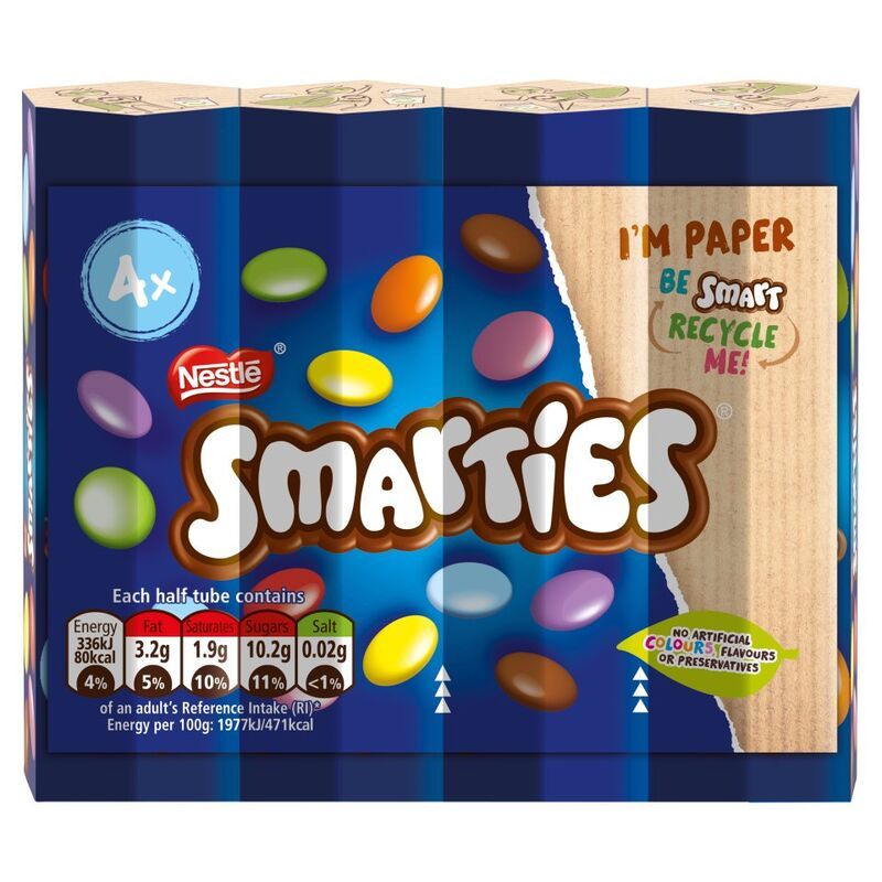 Nestle - Smarties chocolate tube 136g