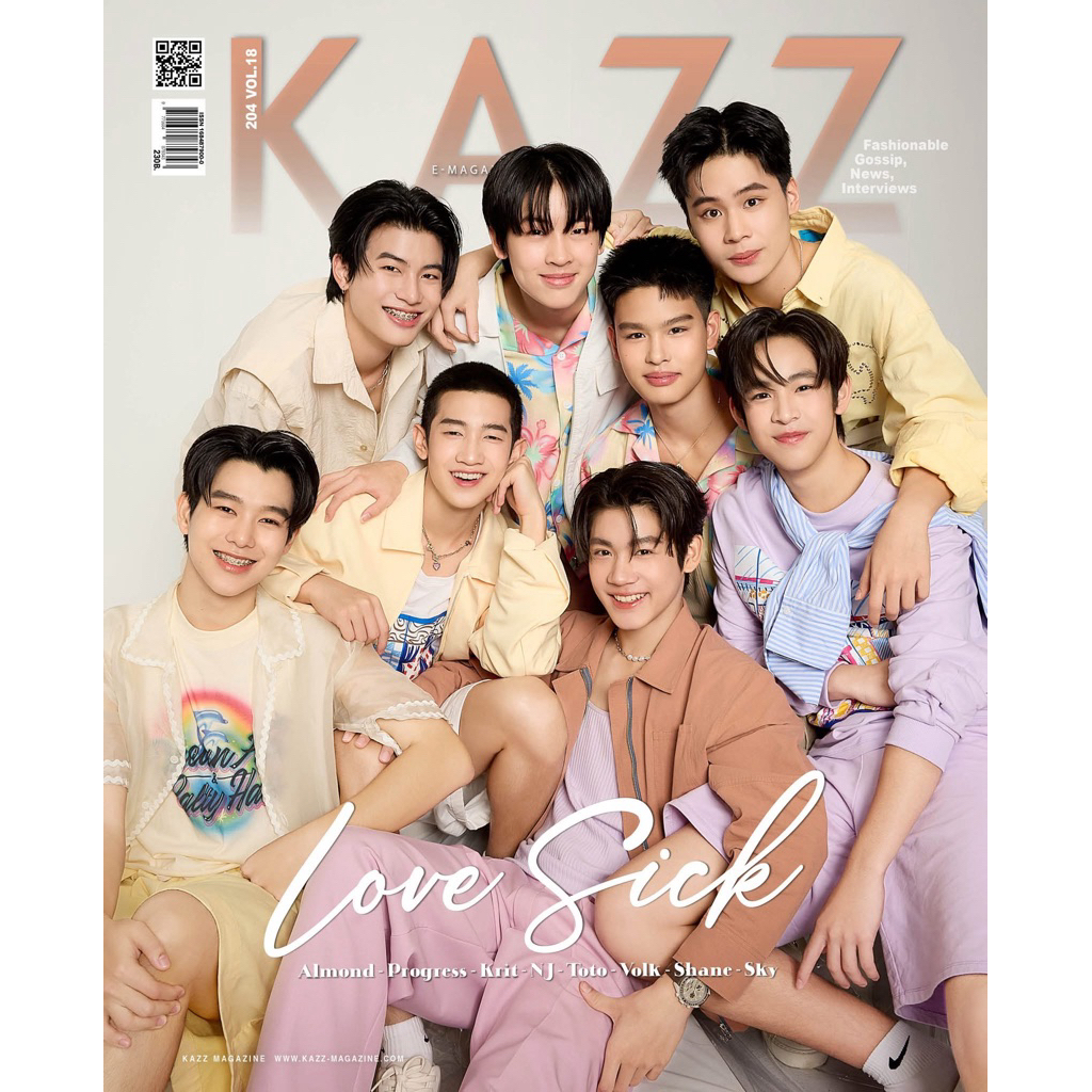 #LoveSick2024 KAZZ MAGAZINE issue.204 (Cover A)