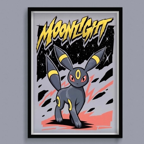 Umbreon  Pokemon Poster