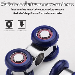 RTS สี่ล้อรางแขวน + รางแขวน 1.5เมตร 2.0 เมตร + ชุดติดตั้ง + กลอนบานเลื่อน ล้อรางแขวน ประตูบานเลื่อนจัดเซท