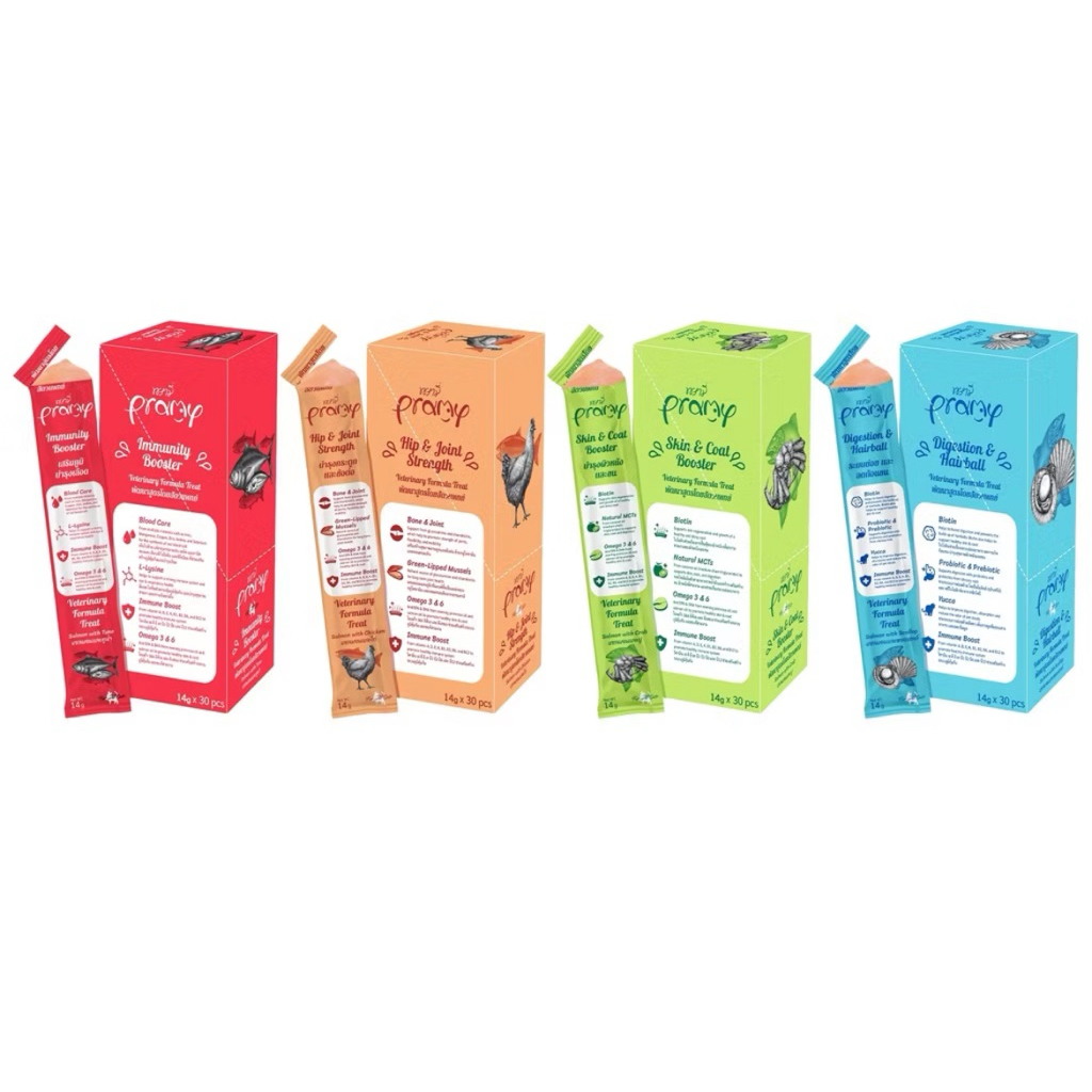 Pramy อาหารเสริมในรูปแบบแมวเลีย