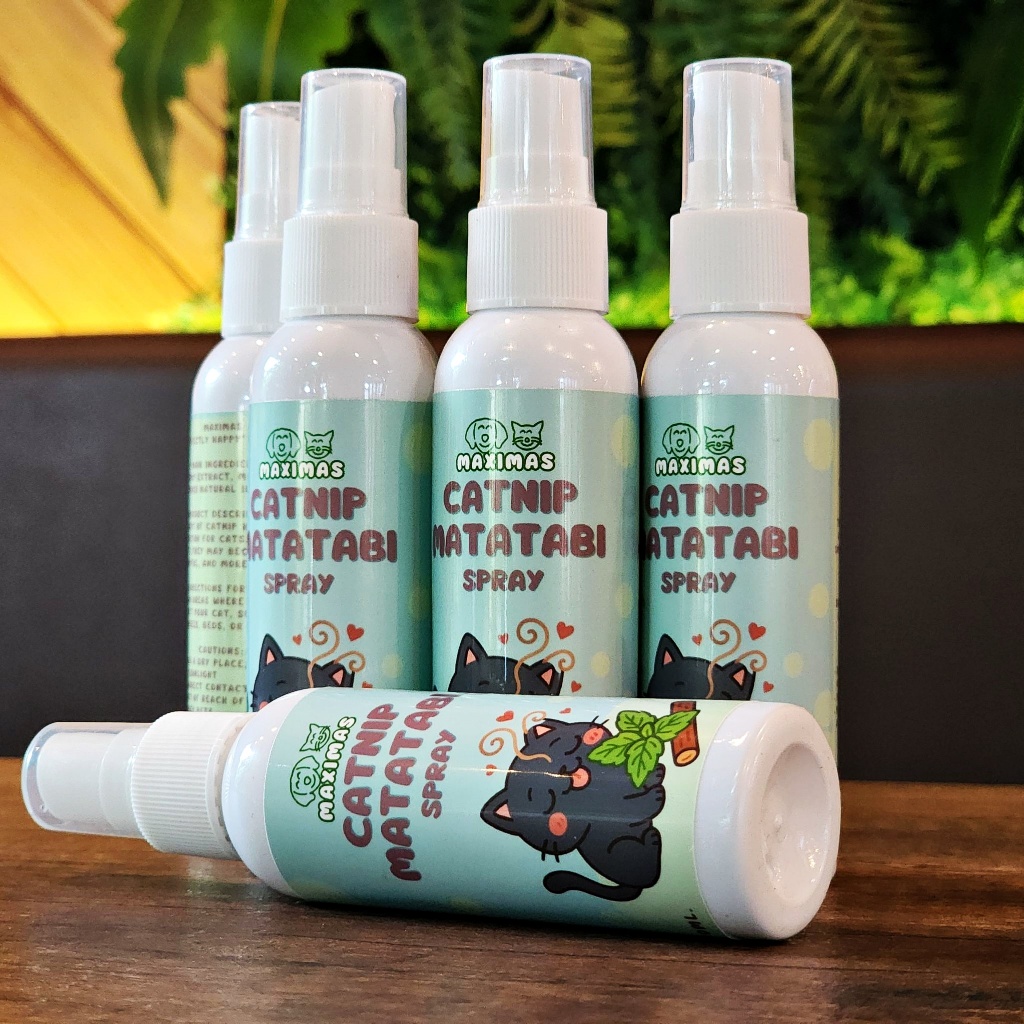 MAXIMAS สเปรย์แมวฟิน Catnip Matatabi สกัดเข้มข้น อารมณ์ดี ลดความเครียด แมวเคลิ้ม กัญชาแมว ผ่อนคลาย - รูปที่ 5