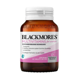Blackmores Multivitamin For Men, For Women, For 50+ Sustained Release 60 Tablets วิตามินรวม