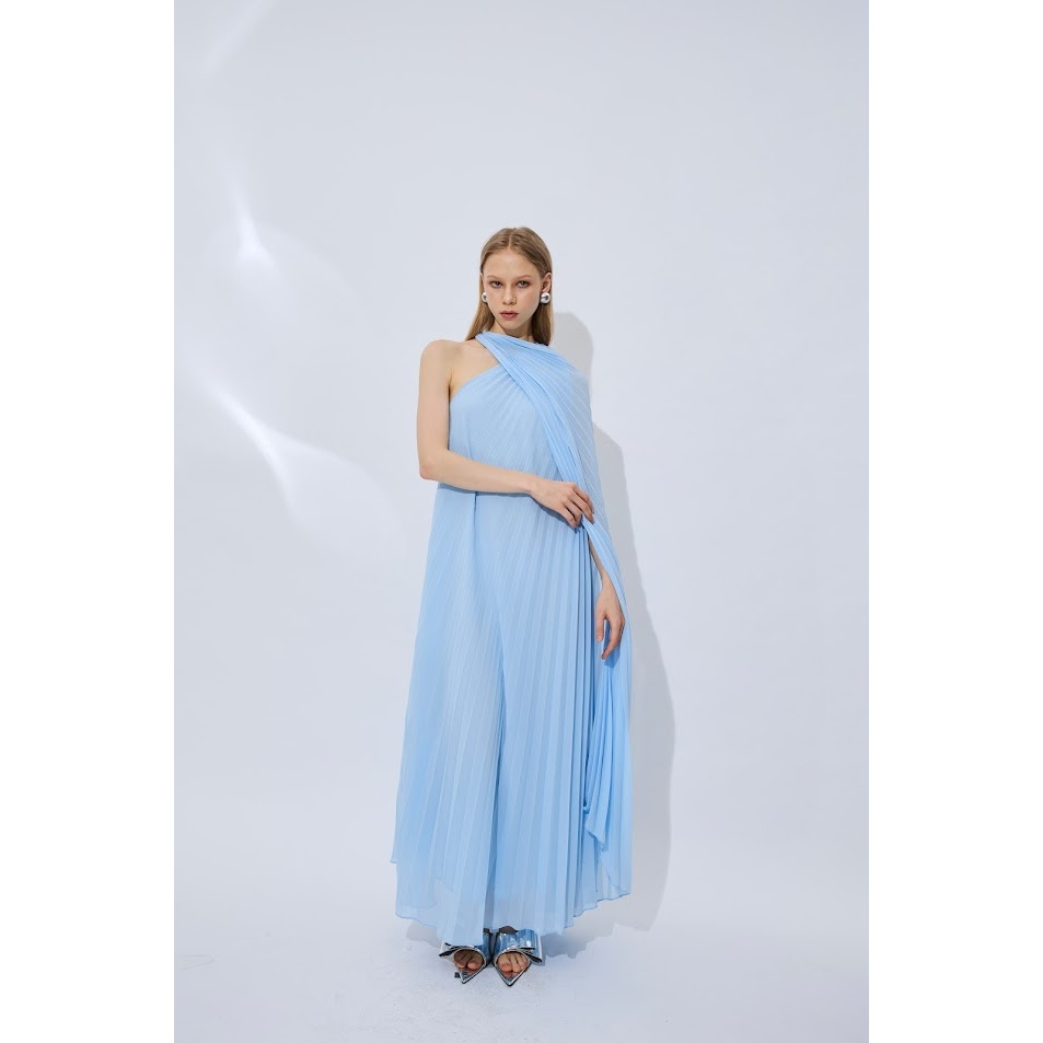 NICHp      :       Rachel pleat dress ราคา ถูกที่สุด ดีลบีเคเค แกลเลอรีภาพที่ 7