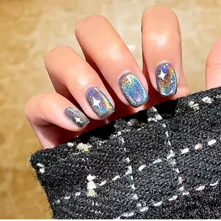 สีเจลลูกแก้ว Cat Eye Hologram AS nailful ***JSM-C**