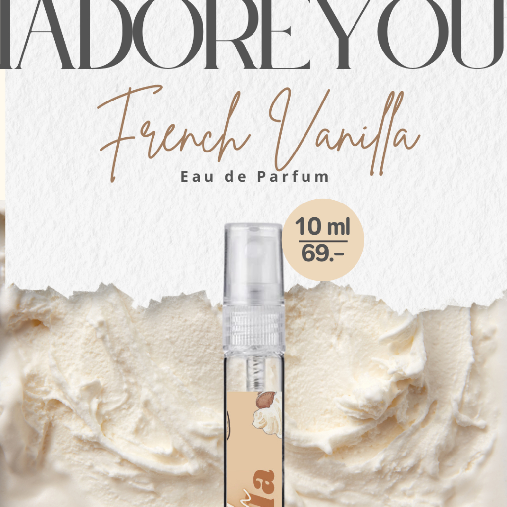 [ขนาดสุดคุ้ม] น้ำหอมอะดอร์ กลิ่น French vanilla หอมละมุน ขนาด 10 ml