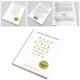 ของมาใหม่！good vibes good life vex king หนังสือภาษาอังกฤษ พัฒนาตนเอง English book