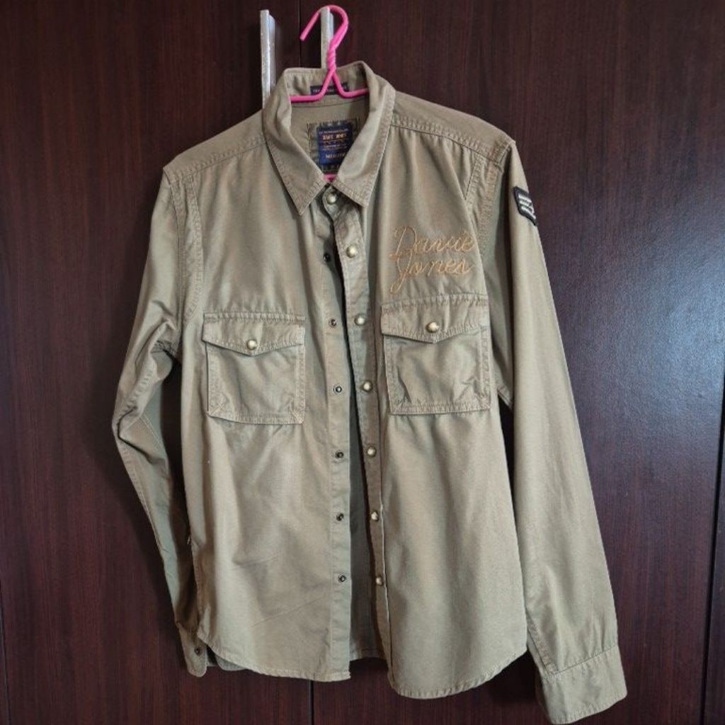 📣เสื้อเชิตแขนยาว. DAVIE JONES🌿🍀