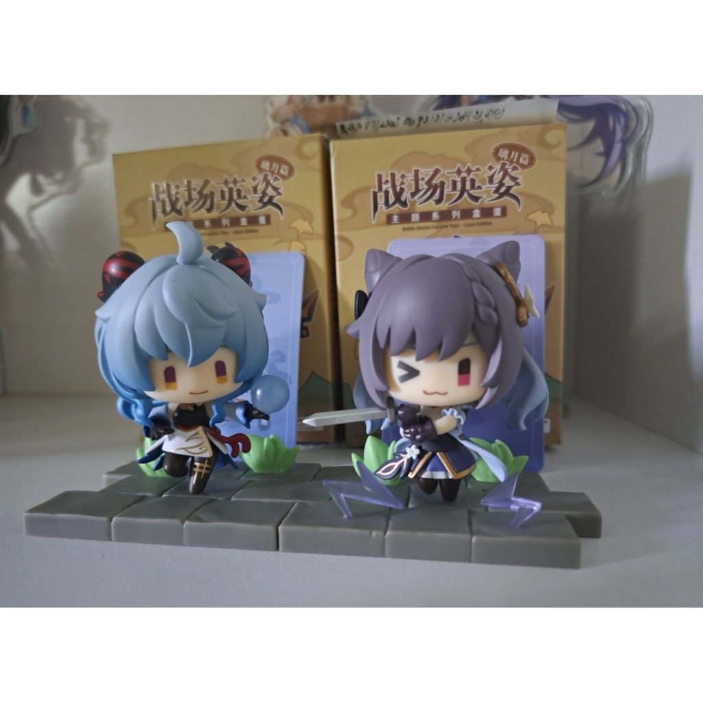 [พร้อมส่ง] Genshin Battlefield Figures Blindbox : Ganyu Keqing