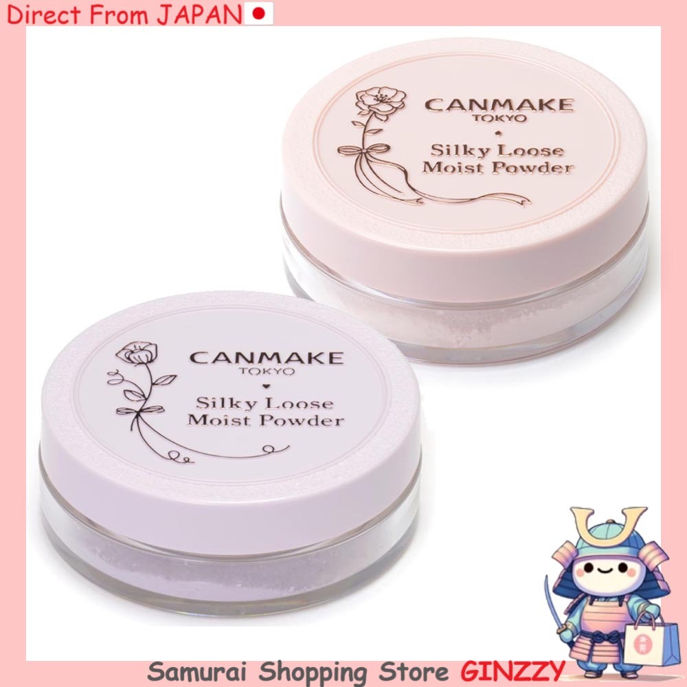 แป้งฝุ่นเนื้อชุ่มชื้น Canmake Silky Loose Moist Powder เครื่องสำอางญี่ปุ่น