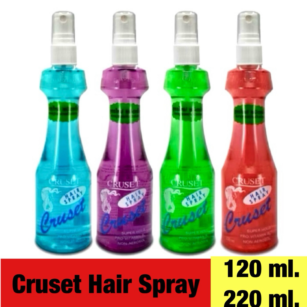 Cruset ครูเซ็ท แฮร์รี่สเปรย์ ซุปเปอร์โฮลด์ (สเปรย์แข็งจัดทรงผม) ครูเซ็ท แฮร์ สเปรย์ ซุปเปอร์โฮลด์ สเปรย์น้ำชนิดแข็งพิเศษ