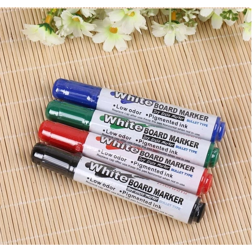 White Board Marker BM-500S แยกด้าม 1 ด้าม Monami BM-500S ปากกาไวท์บอร์ด หมึกน้ำเงิน ดำ แดง เขียว