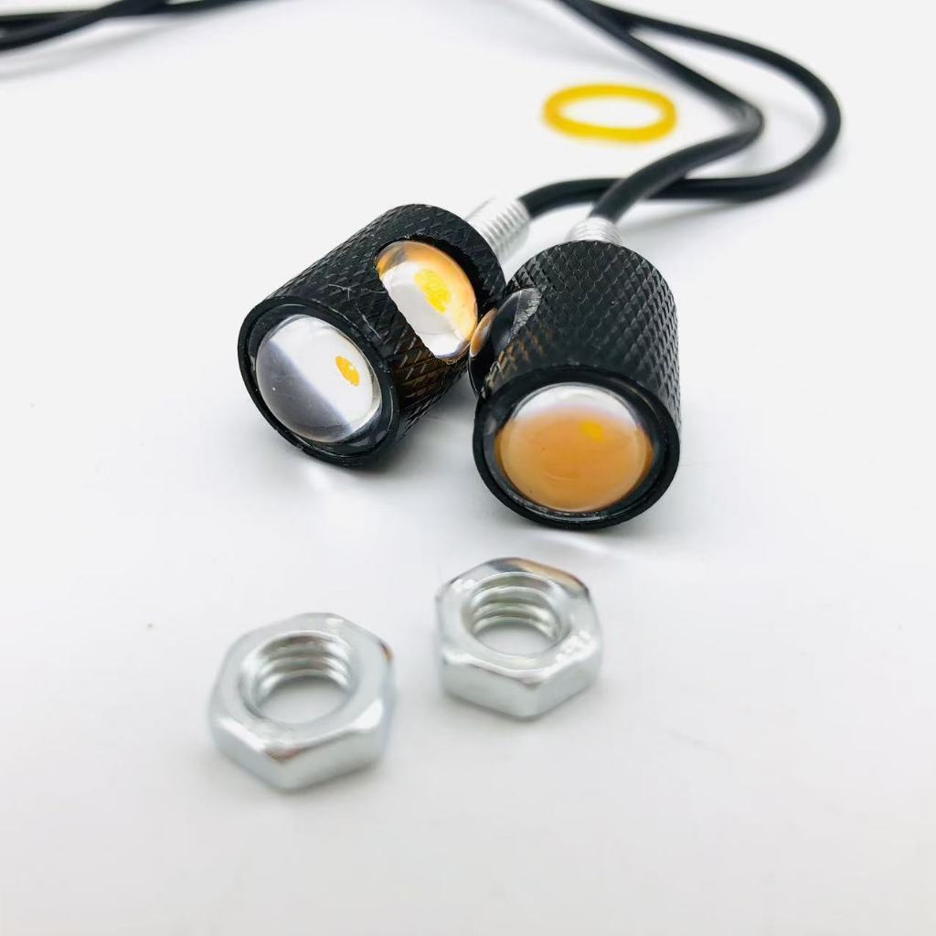 ไฟตาแมว ไฟตาแมวมีข้าง ไฟเลี้ยวตาแมว LED 2 ชิ้น รถยนต์ รถมอเตอร์ไซค์ 12v CS-6W 1คู่ ส่งเร็ว1-2วัน CAR
