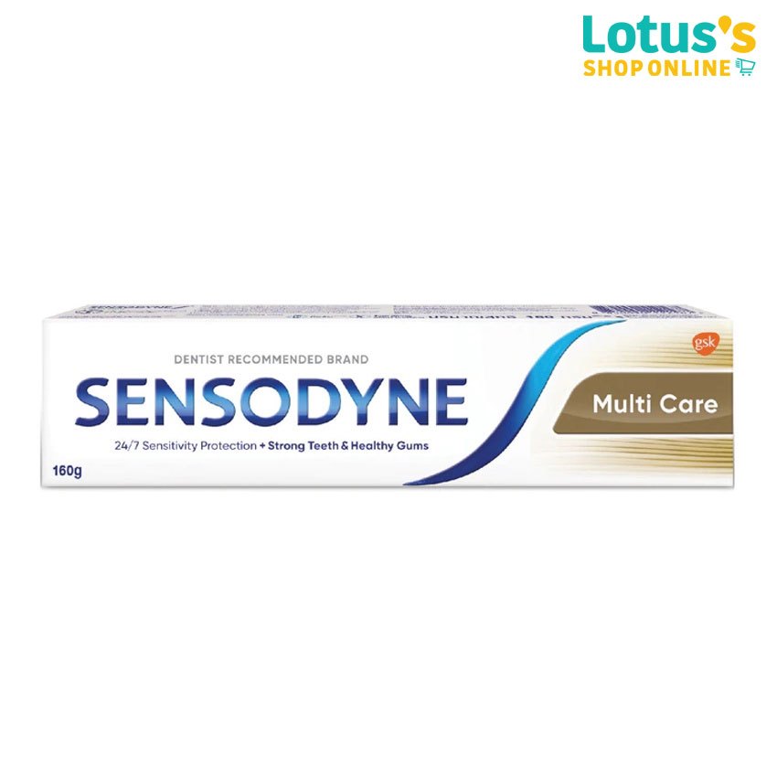 เซนโซดายน์ ยาสีฟัน มัลติแคร์ 160 กรัม SENSODYNE MULTI CARE TOOTHPASTE CARE 160 G