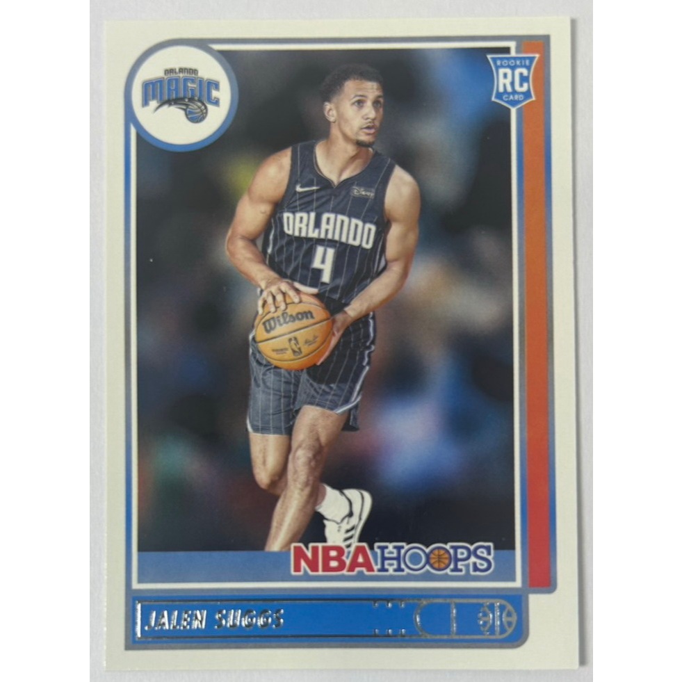 2021-22 Panini NBA Hoops #210 Jalen Suggs (RC) - Orlando Magic
