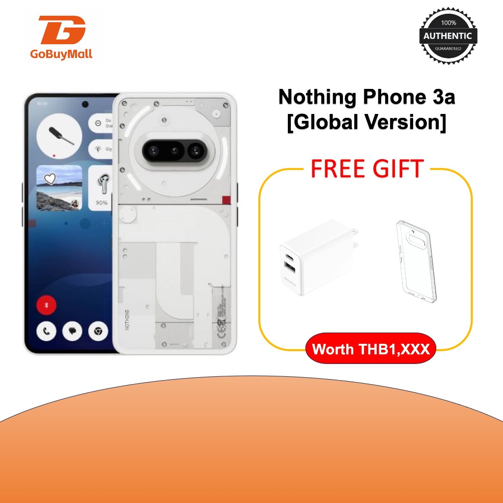 [**FREE 30W PD Fast Charger**] Nothing Phone (3a) 5G Dual-Sim Smartphone – BRAND NEW