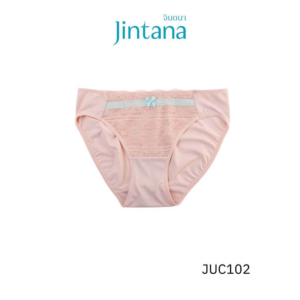 Jintana กางเกงชั้นใน จินตนา รุ่น Contour รหัส JUC102 กางเกงในลูกไม้ กางเกงในเย็น สบาย นุ่มพิเศษ