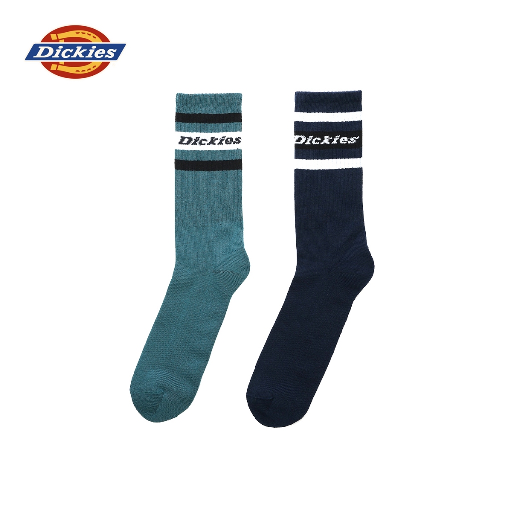 DICKIES SOCKS 2 PACK - LINCOLN GREEN ถุงเท้า ผู้ชาย ผู้หญิง