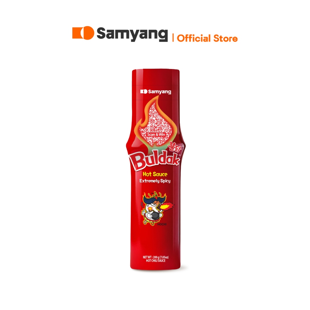 Samyang Extreme Buldak Hot Chicken Sauce ซัมยัง เอ็กซ์ตรีม บูลดัก ฮอตชิคเก้น ซอสสไตล์เกาหลี สูตรเผ็ดมาก (200g.)