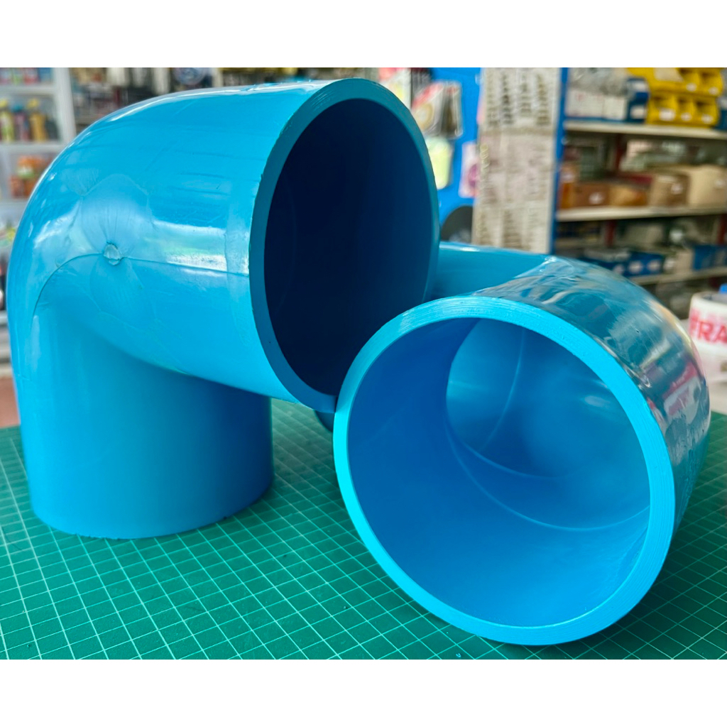 ข้องอหนา90องศา ขนาด 4”นิ้ว PVC 13.5 ตรา TOP