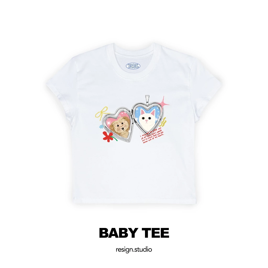 resign studio - babytee - Locket you